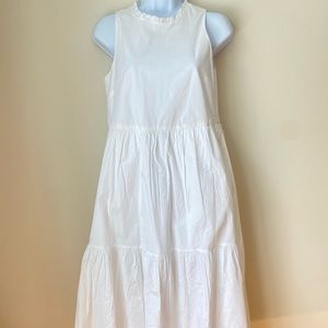 Jcrew NWOT white dress